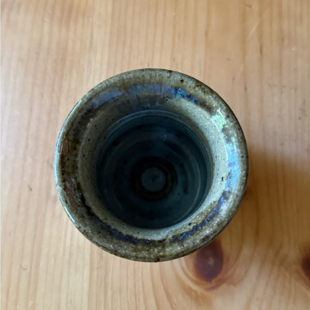 Vintage Handcrafted studio pottery small vase